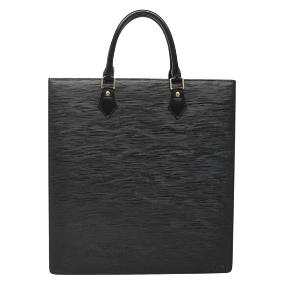 LOUIS VUITTON Epi Sac Plat Hand Bag Black M59082 LV Auth 134789 - Picture 2 of 12